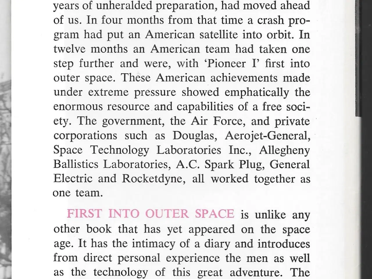 Billede 2 - First into Outer Space by Theodore J Gordon