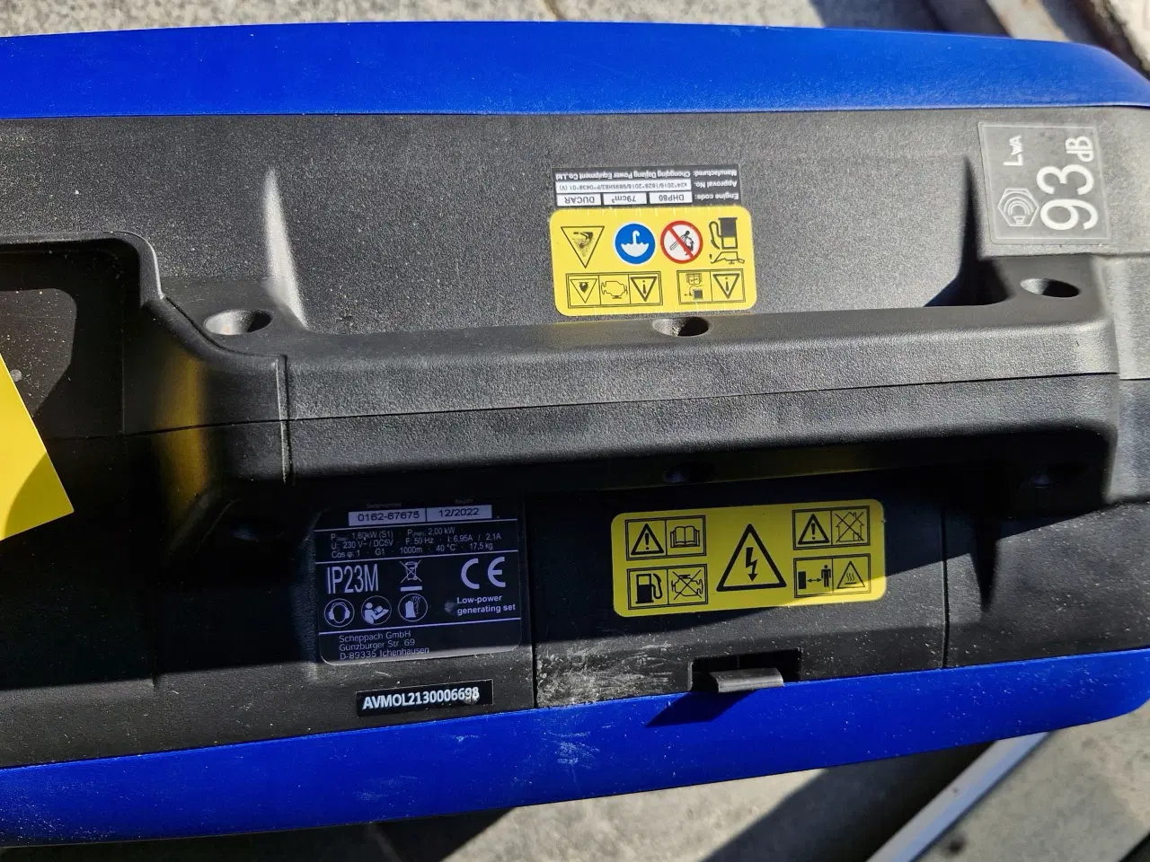 Billede 3 - Scheppach generator SG2500i