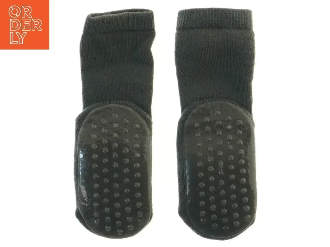 Billede 1 - Børnestrømper med skridsikkert sål (str. 20 cm)