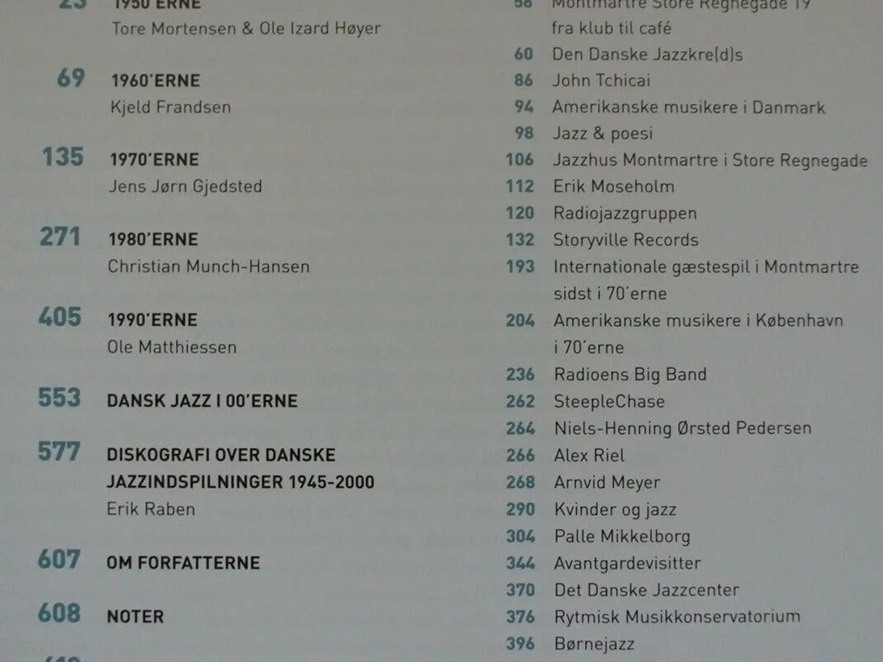 Billede 2 - jazz i danmark 1950-2010, red. af olav harsløf og 