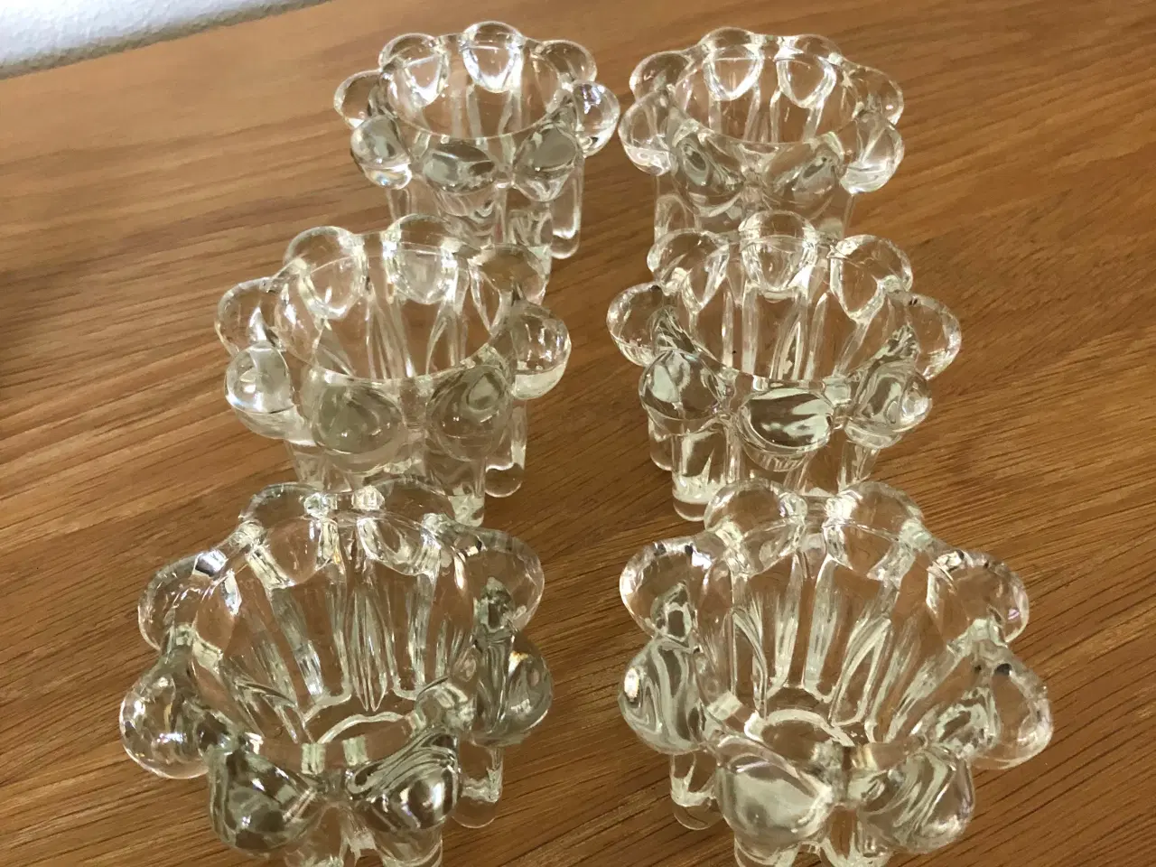 Billede 1 - Lysestager i glas