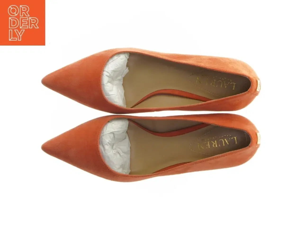 Billede 5 - Ralph Lauren orange stiletter fra Ralph Lauren (str. 37)