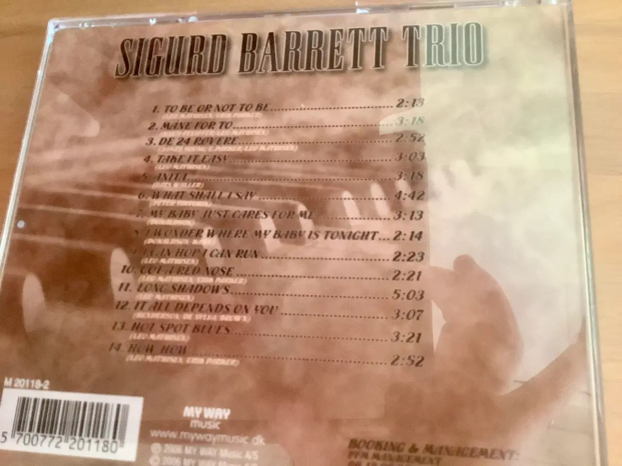 Billede 2 - Sigurd Barrett Trio - En hyldest til Leo Mathisen.