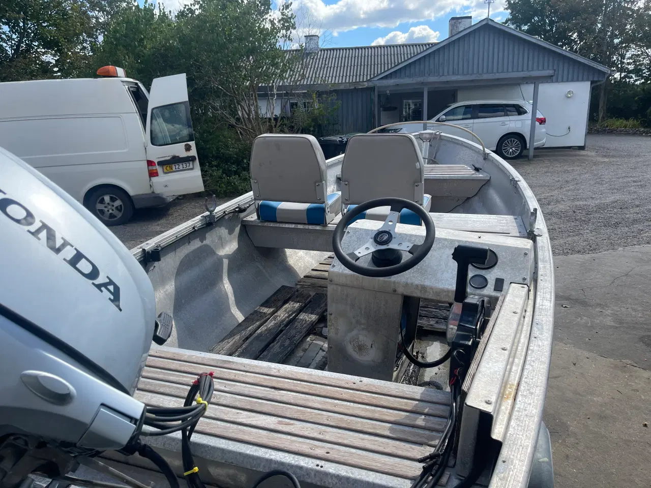 Billede 4 - Linder aul jolle Med Honda motor