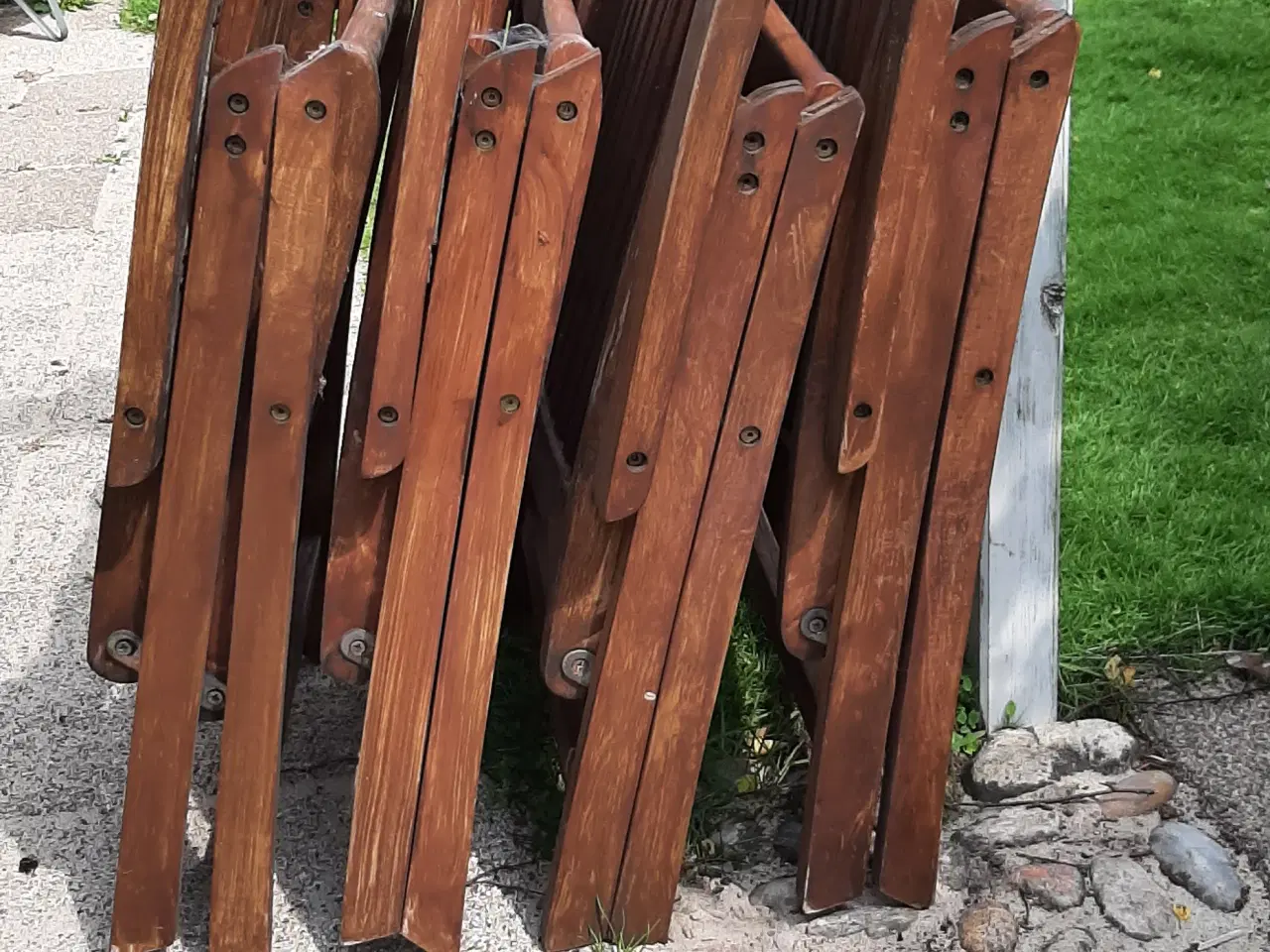 Billede 5 - 4 Teak havestole