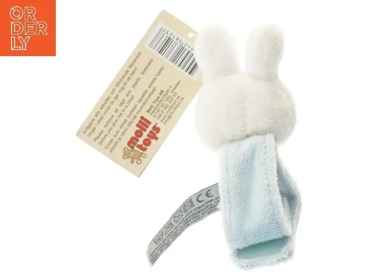 Billede 3 - Molli Toys babyrangle med kanin fra Molli Toys (str. 13 cm)