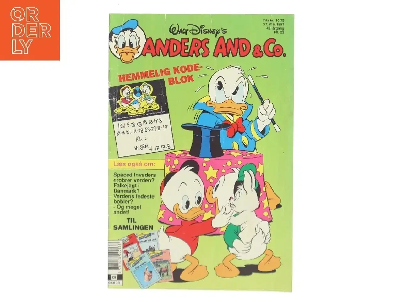 Billede 1 - Anders And & Co. af Disney (Bog)