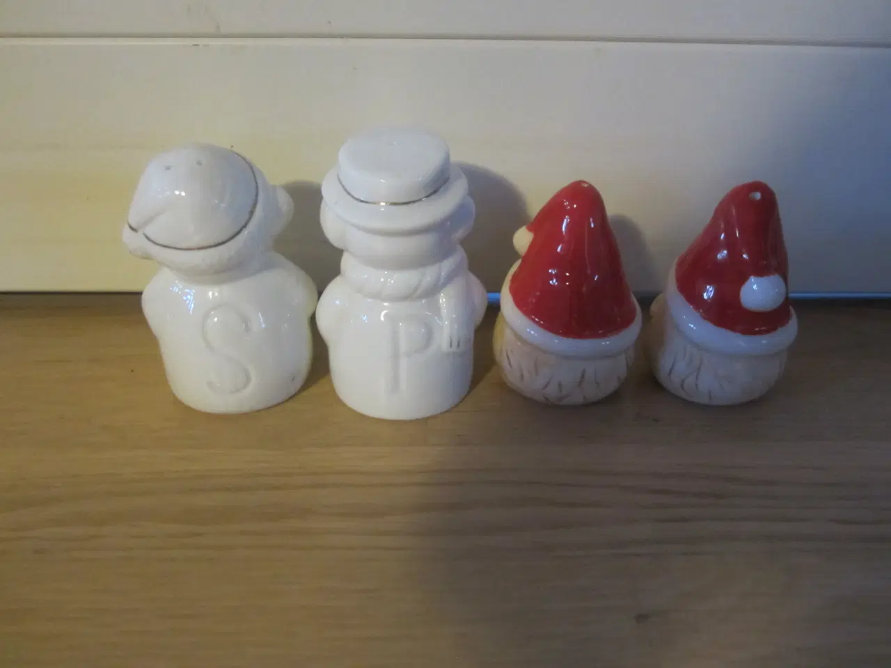 Billede 4 - Fine jule salt og pebersæt pr sæt