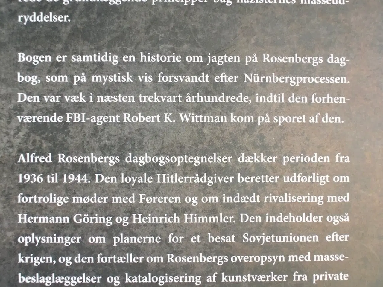 Billede 4 - djævlens dagbog - alfred rosenberg - hitlers chefi