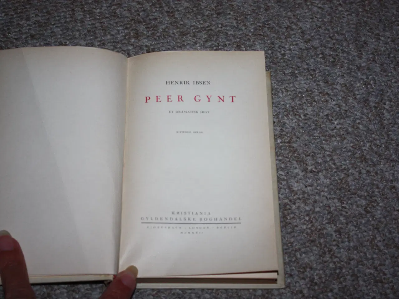 Billede 3 - Peer Gynt af Henrik Ibsen Nittende oplag