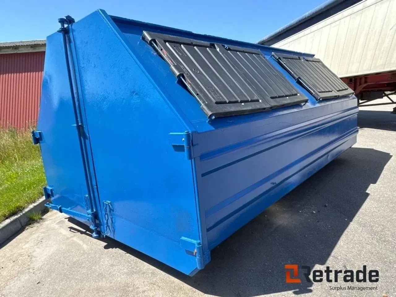 Billede 3 - - - - 4m affaldscontainer