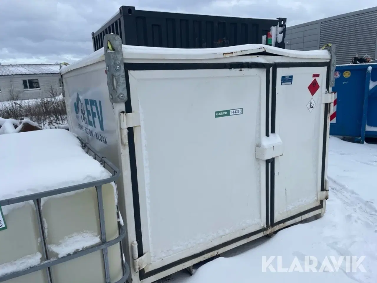 Billede 3 - Container med diesel tank