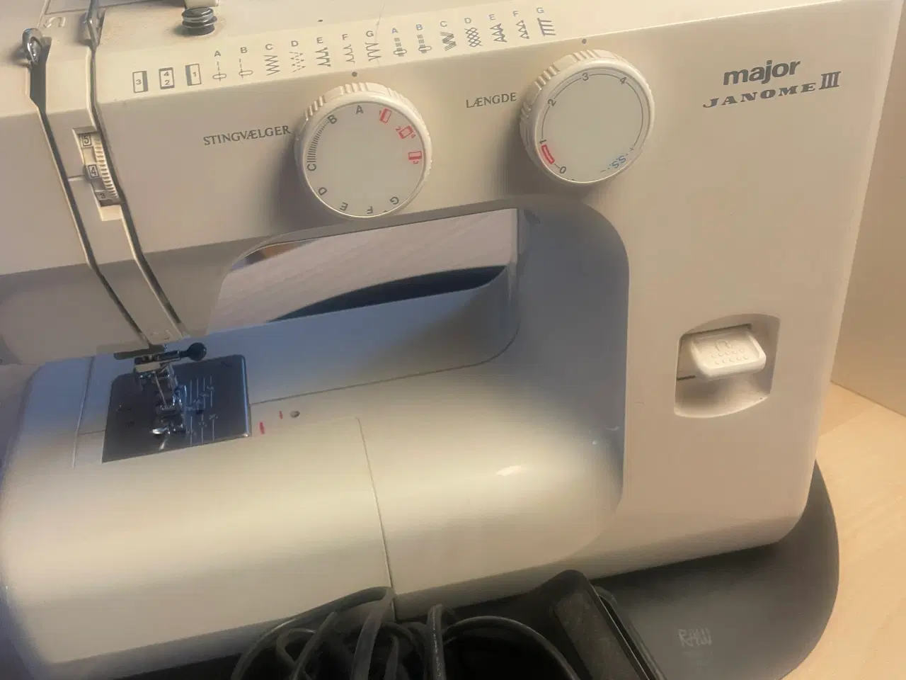 Billede 1 - Janome III med brugsanvisning