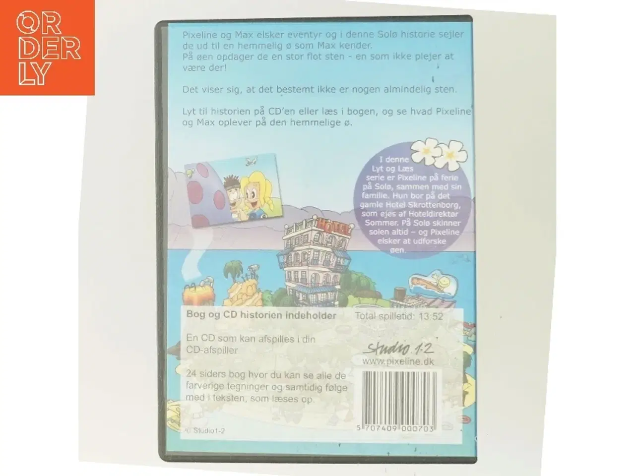 Billede 3 - Pixeline: Den mærkelige sten (DVD)