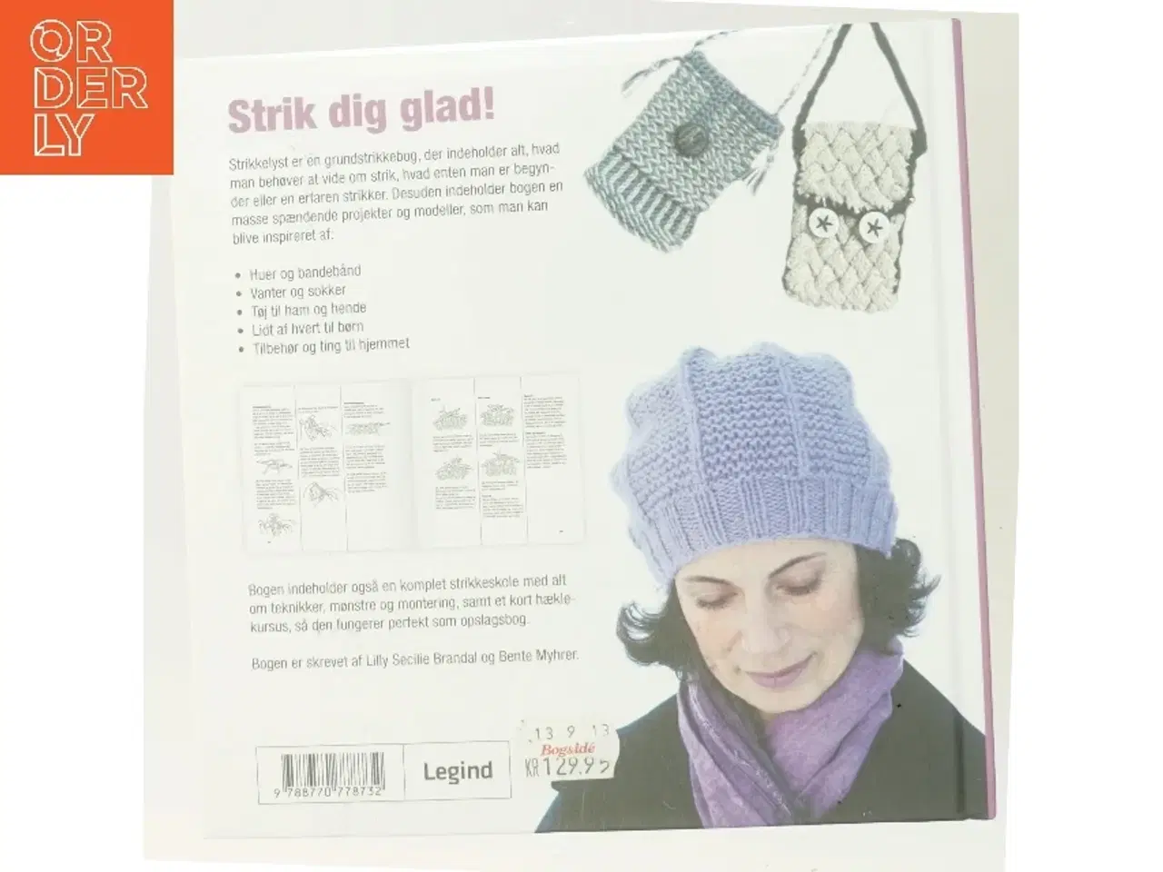 Billede 3 - Strikkelyst af Bente Myhrer (Bog)