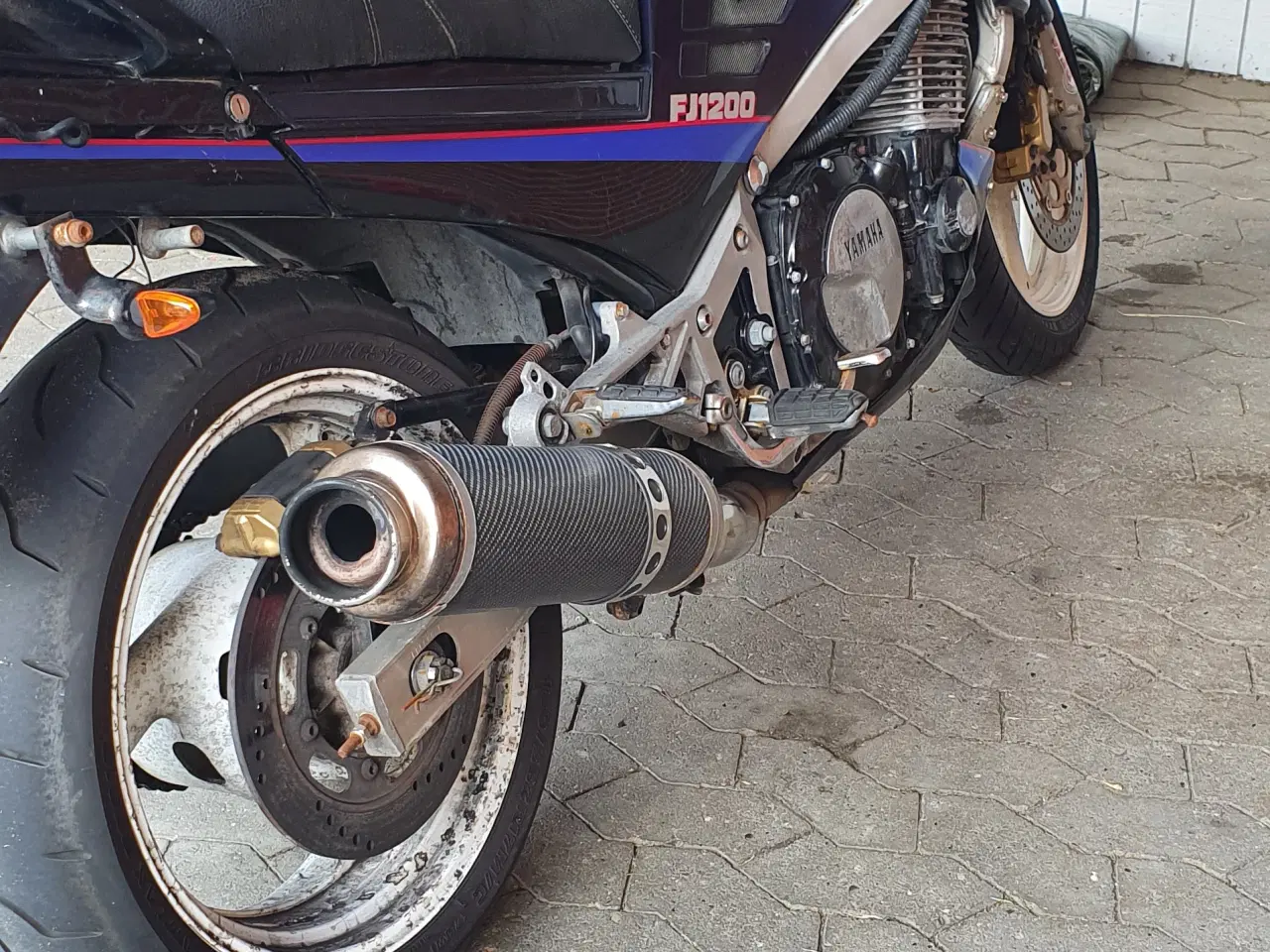 Billede 2 - Yamaha fj 1200 nysynet m. Plade.