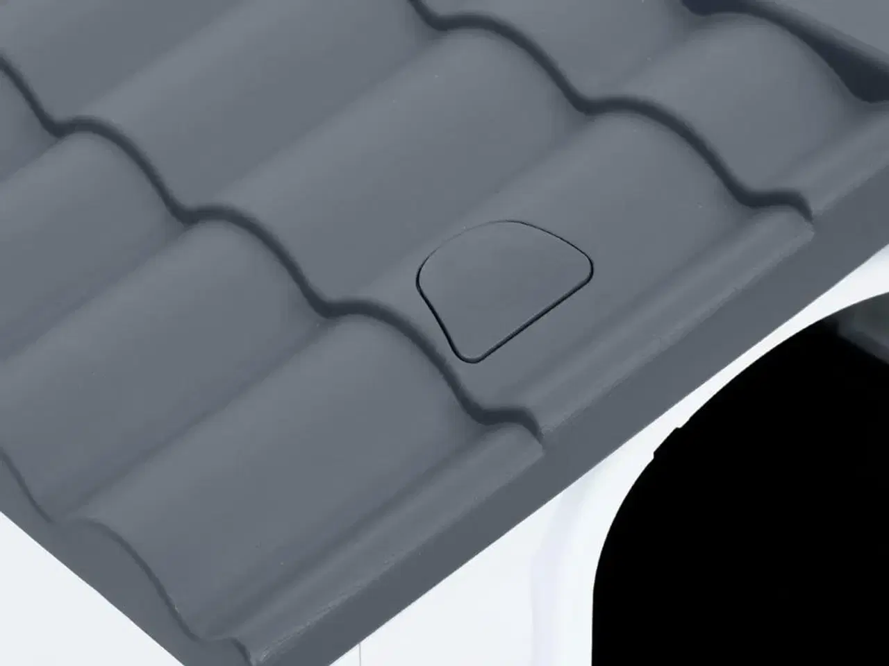 Billede 7 - Hundehus grå 90,5x68x66 cm polypropylen