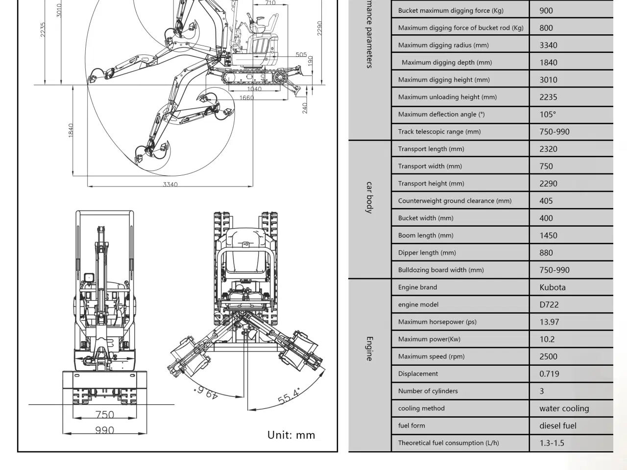 Billede 17 - R13 PRO - 3 års garanti - Kubota motor