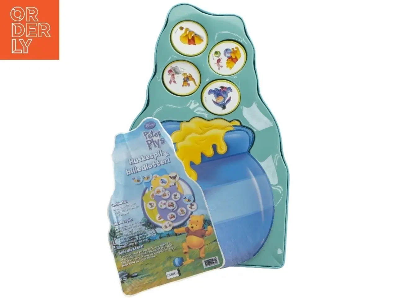 Billede 2 - Peter Plys huskespil og billedlotteri fra Disney (str. 30x19 cm)