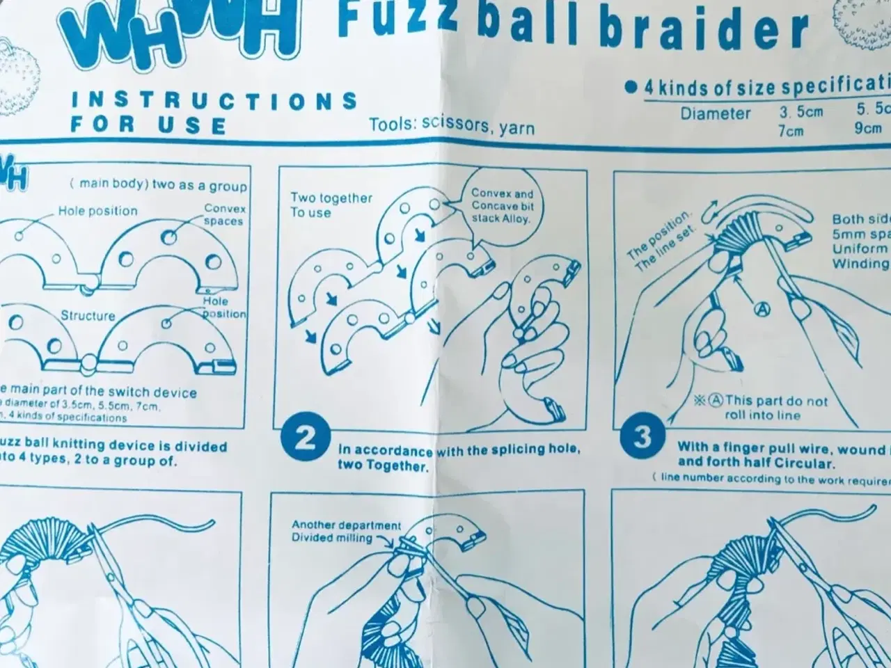 Billede 4 - Fuzz Ball braider til tøjdyr m.m 