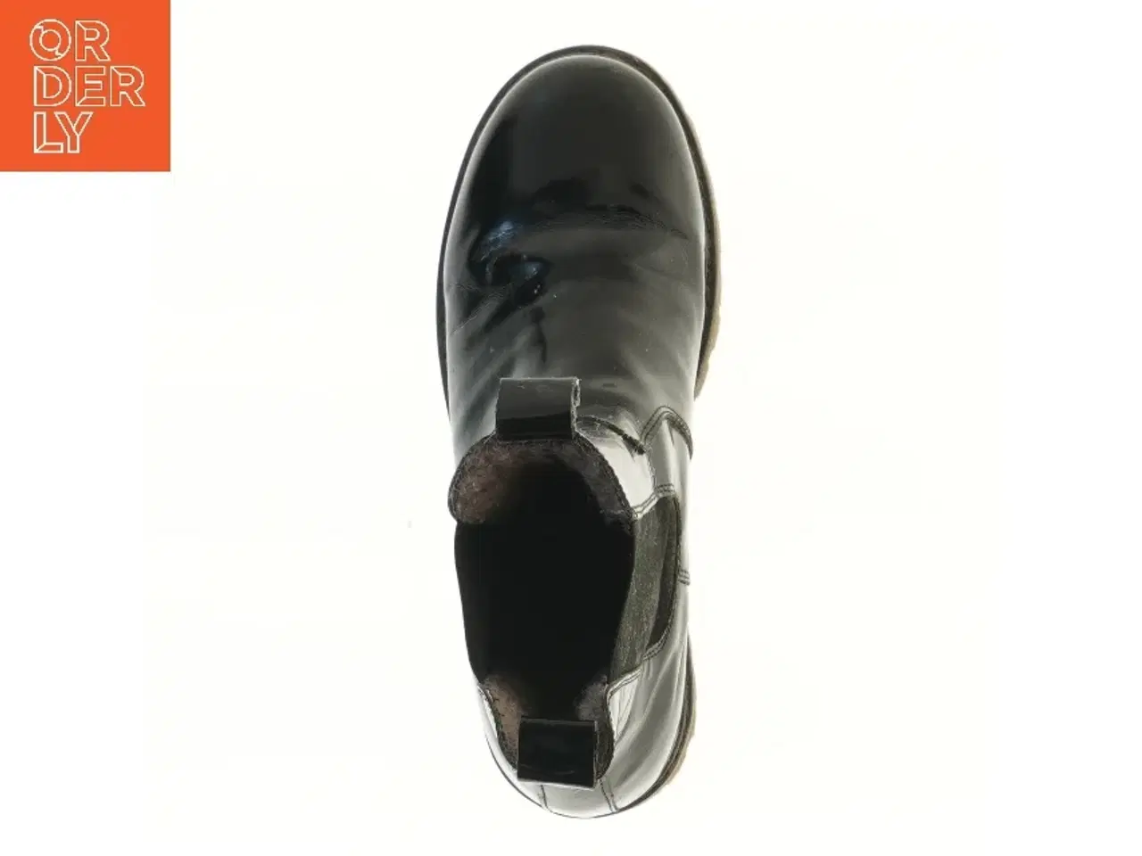 Billede 2 - Sort læderstøvler fra Tex (str. 40 )