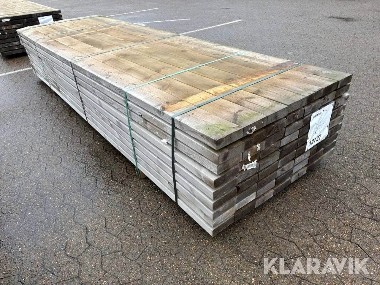 Billede 2 - Trykimprægnerede Reglar - 63 styks