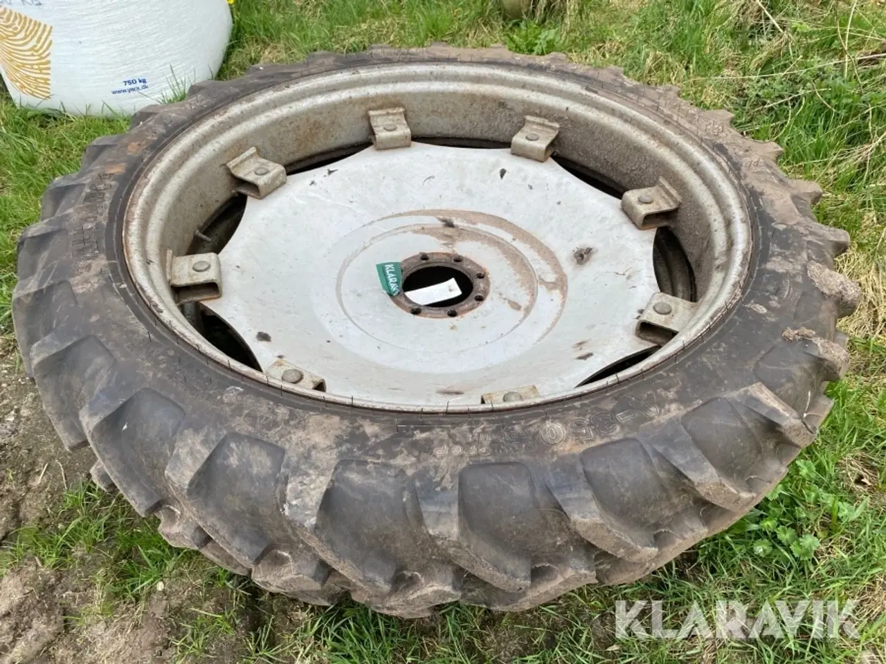 Billede 1 - Sprøjtehjul 8 x 80 mm 160 mm midtehul