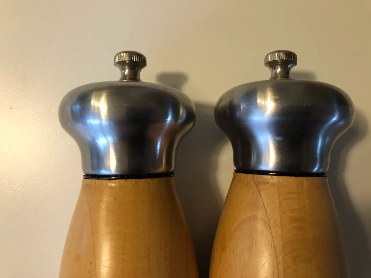 Billede 10 - Salt og peber kværn i lyst træ