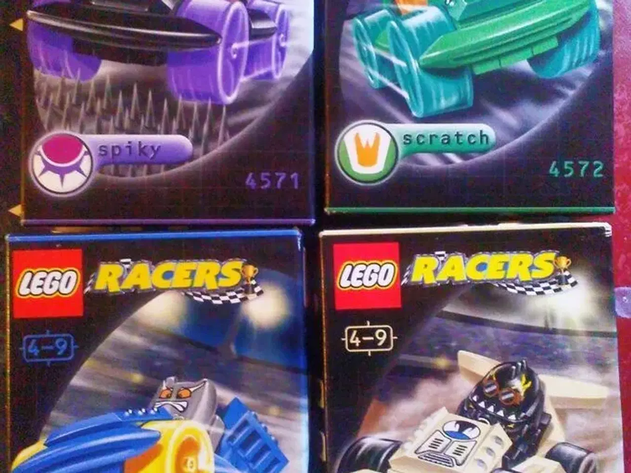 Billede 1 - Lego Racers, 4 x ny Lego.
