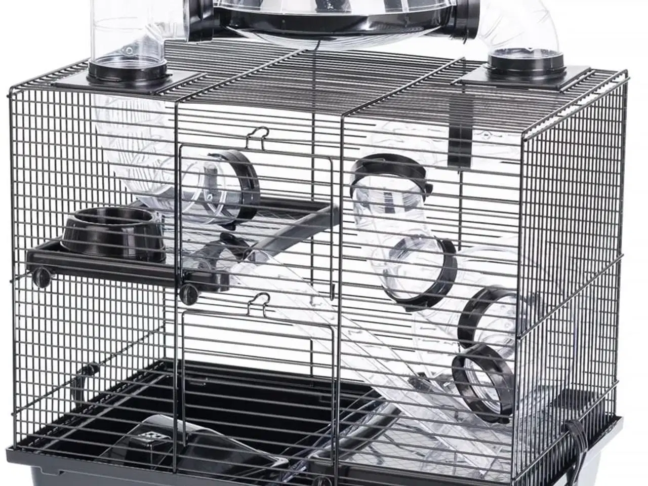 Billede 1 - Hamsterbur INTER-ZOO Rocky + Terrace, sort