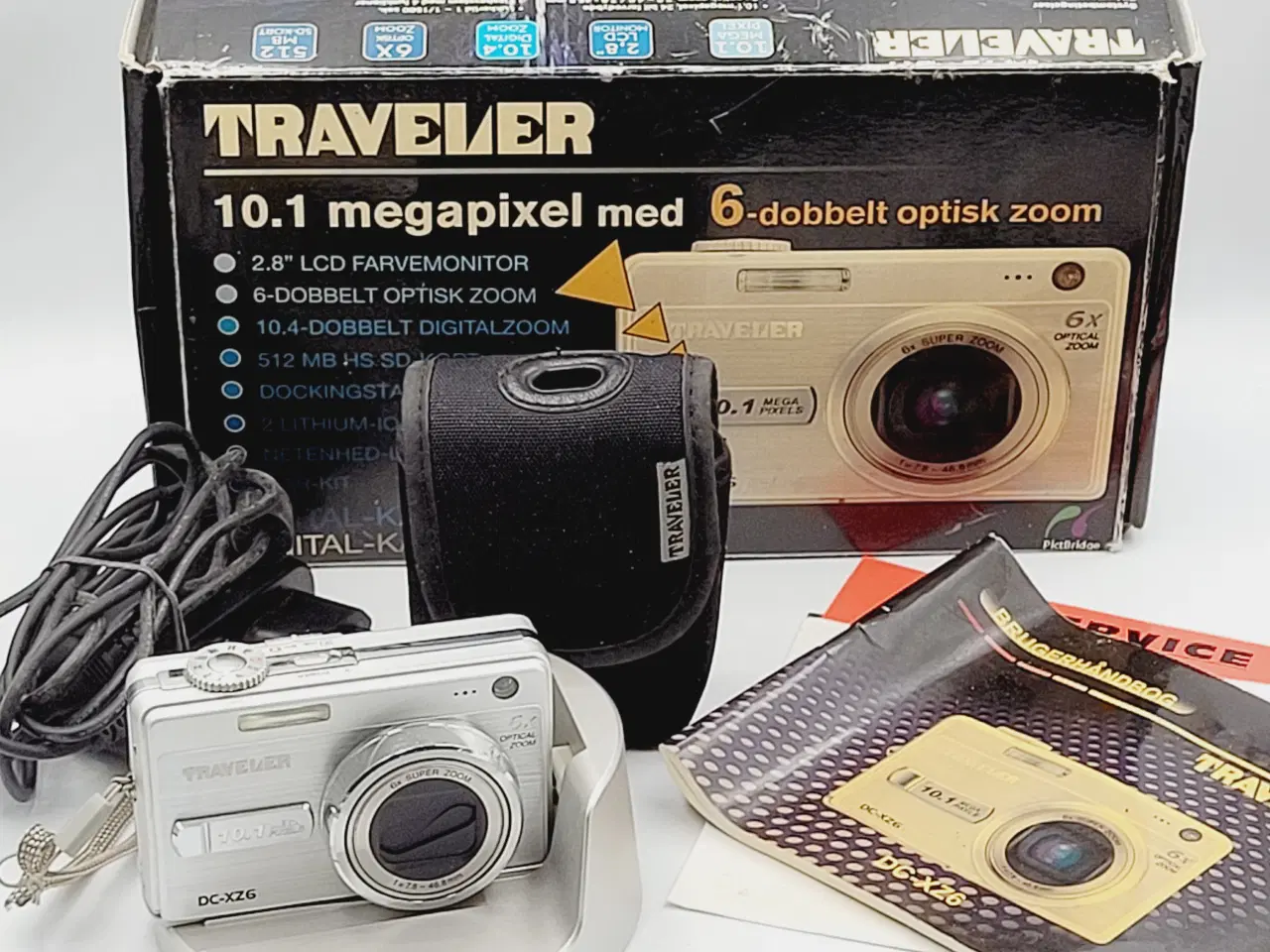 Billede 1 - ⭐️· DIGITALKAMERA: Traveler DC-XZ6 10.1 MP 