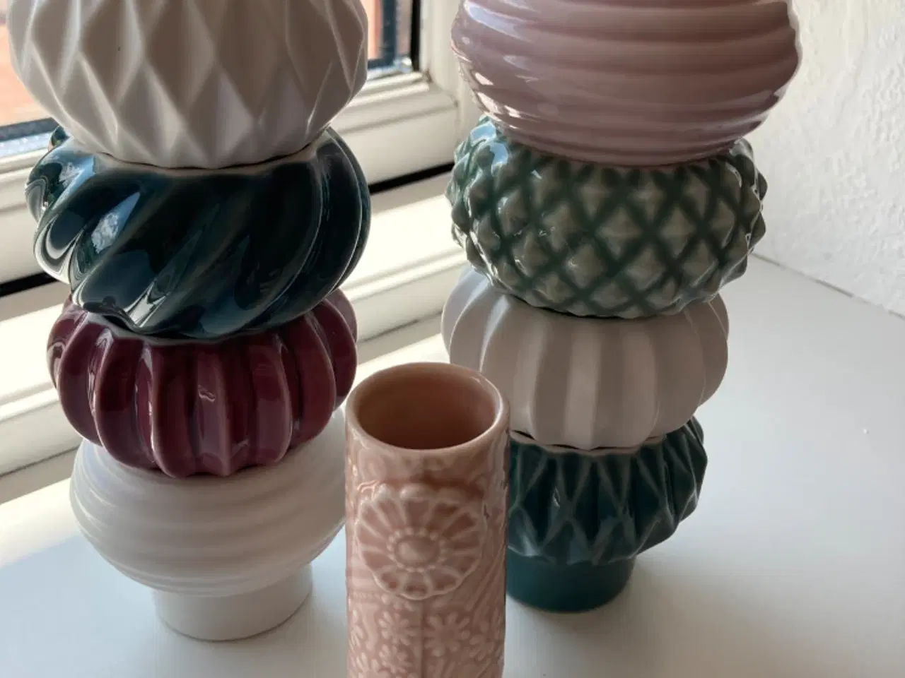 Billede 8 - LYSESTAGER OG VASE