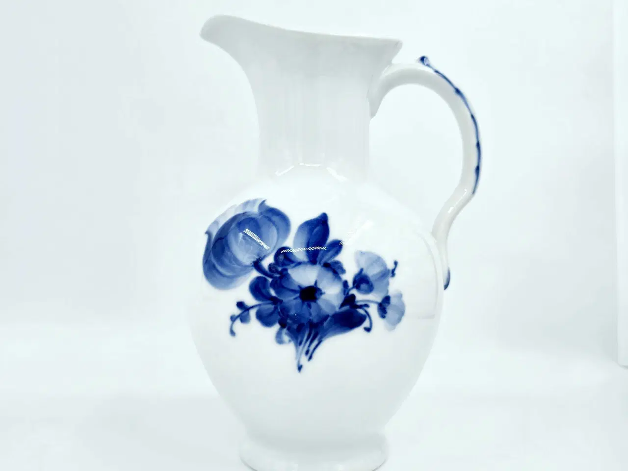 Billede 4 - Blå Blomst Chokoladekande Porcelæn 