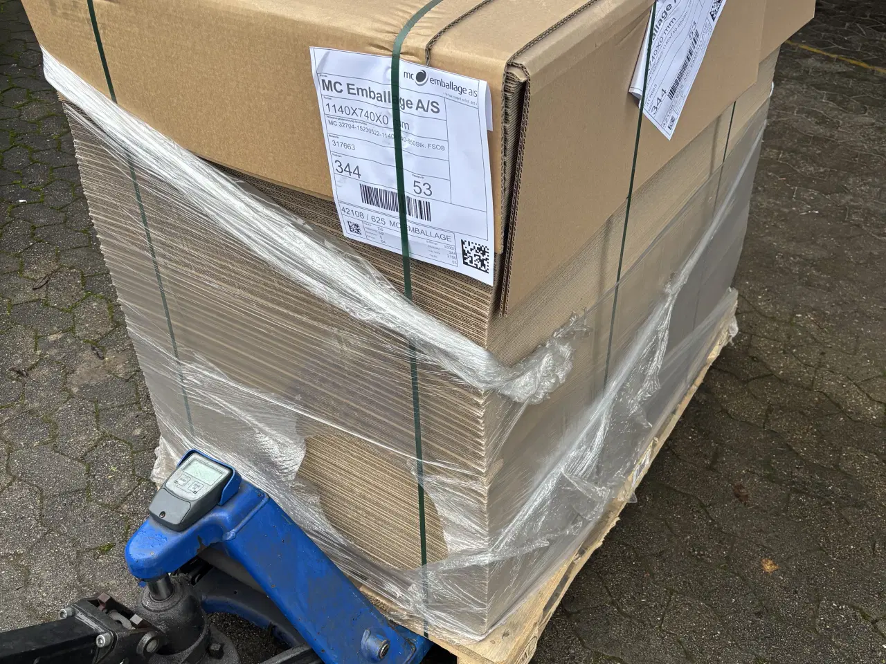 Billede 1 - Mellemlægs ark 