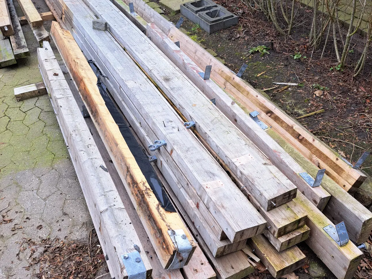 Billede 2 - Limtræsbjælker