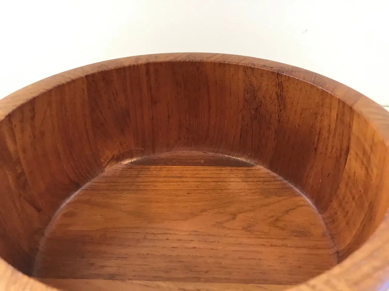 Billede 6 - Stor retro teak skål (Nissen Denmark)