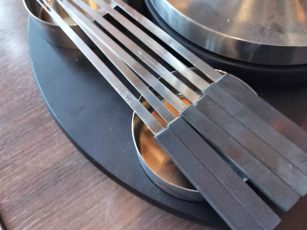 Billede 4 - Fondue sæt i stål 