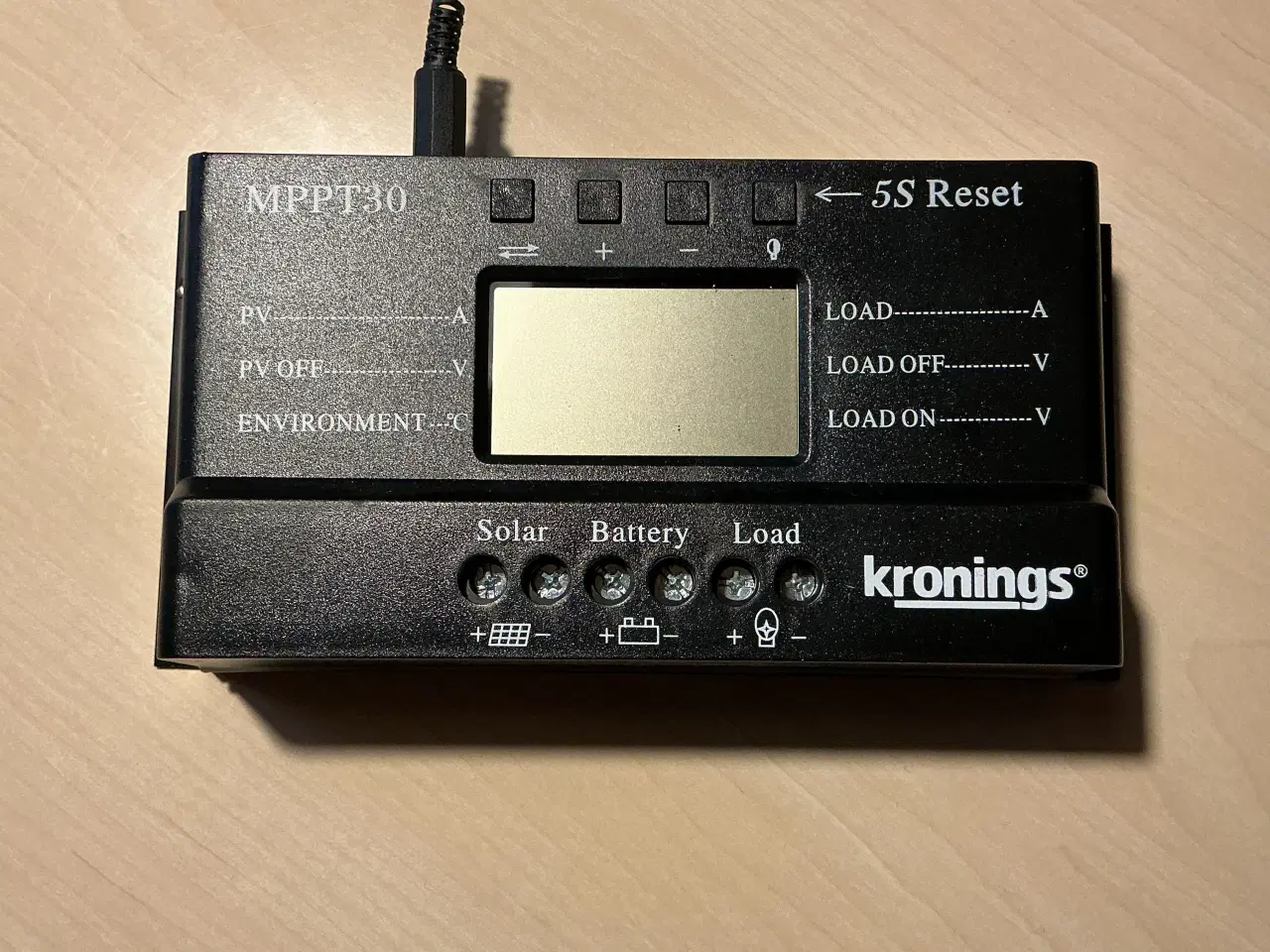 Billede 1 - Kronings MPPT30 solcelleregulator