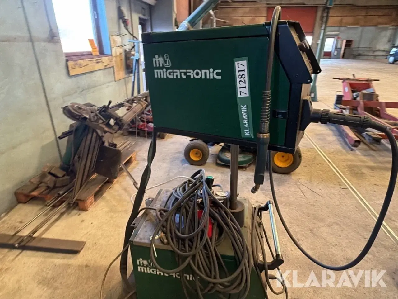 Billede 5 - Svejsemaskine Migatronic MIG 305 MK III + Tråd fremfører: MWF 8 1 styk