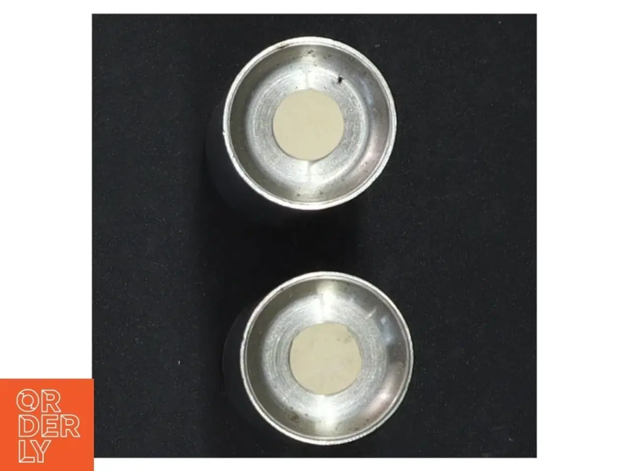 Billede 2 - Salt- og pebersæt i metal (str. 6,5 cm)