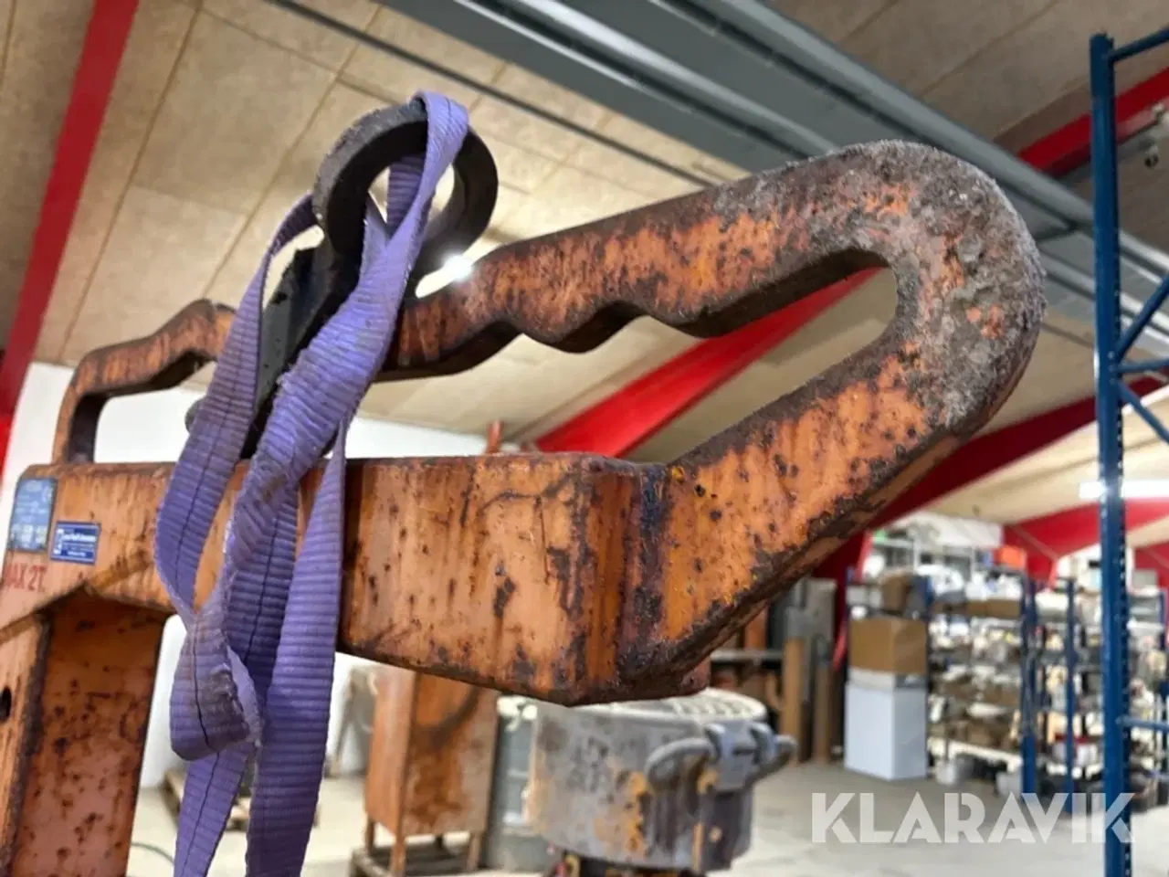 Billede 12 - Pallegafler til kran Hema 22-3