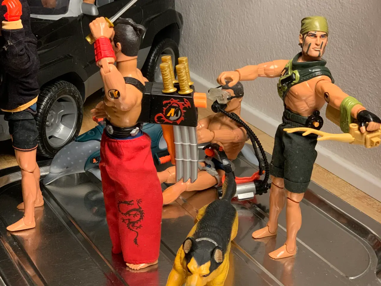 Billede 1 - Actionman bil og flere figurer