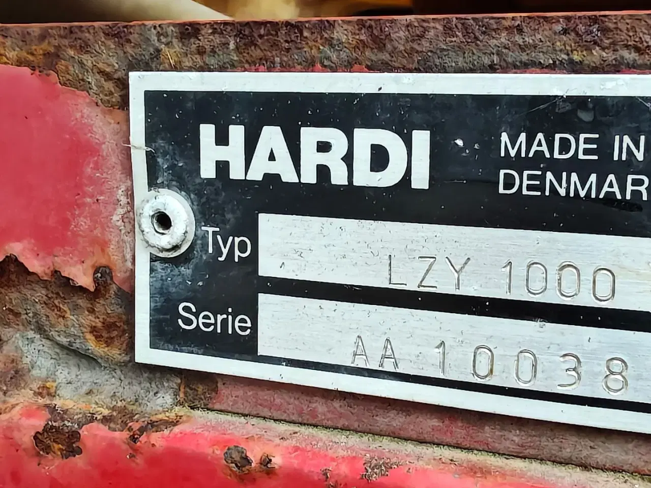 Billede 10 - Hardi LZY 1000 18/20 m. Liftsprøjte