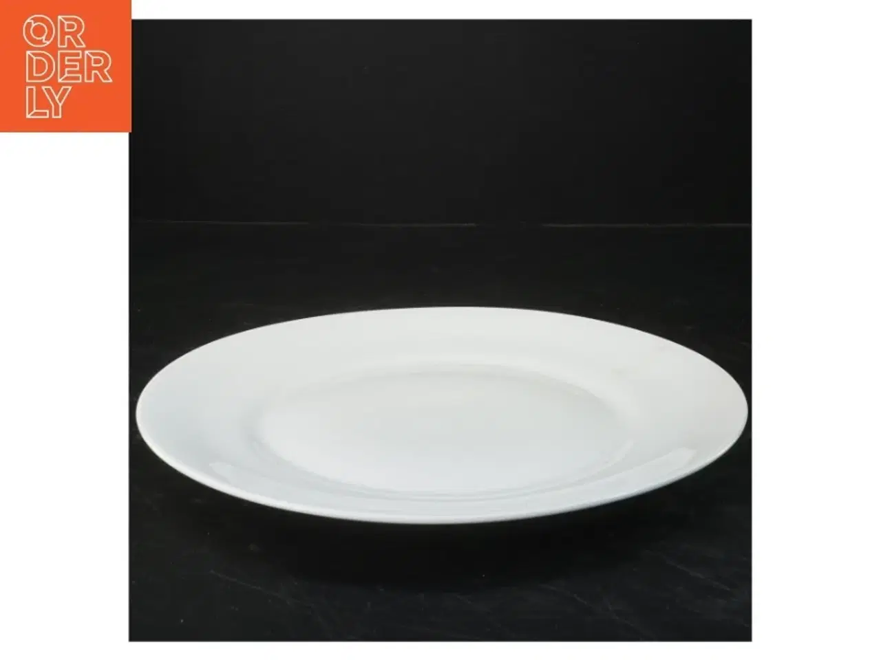 Billede 1 - Hvid tallerken Ø 26 cm (str. Ø 26 cm)