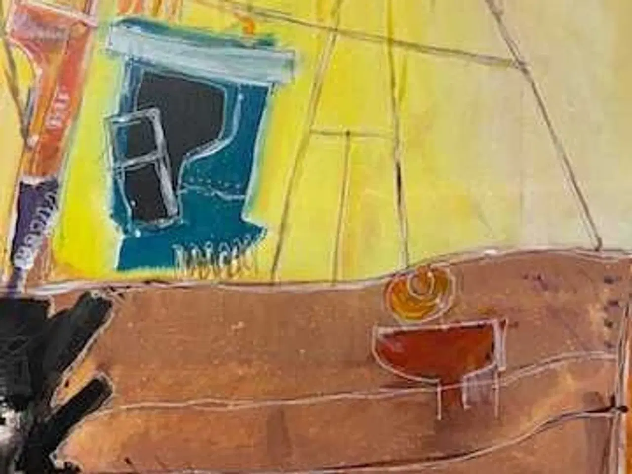 Billede 1 - Den skæve fiskekutter