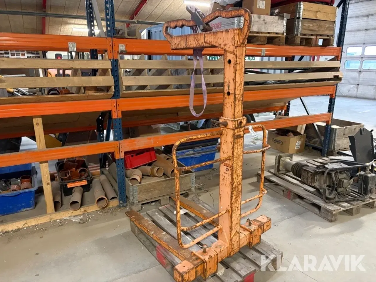 Billede 3 - Pallegafler til kran Hema 22-3