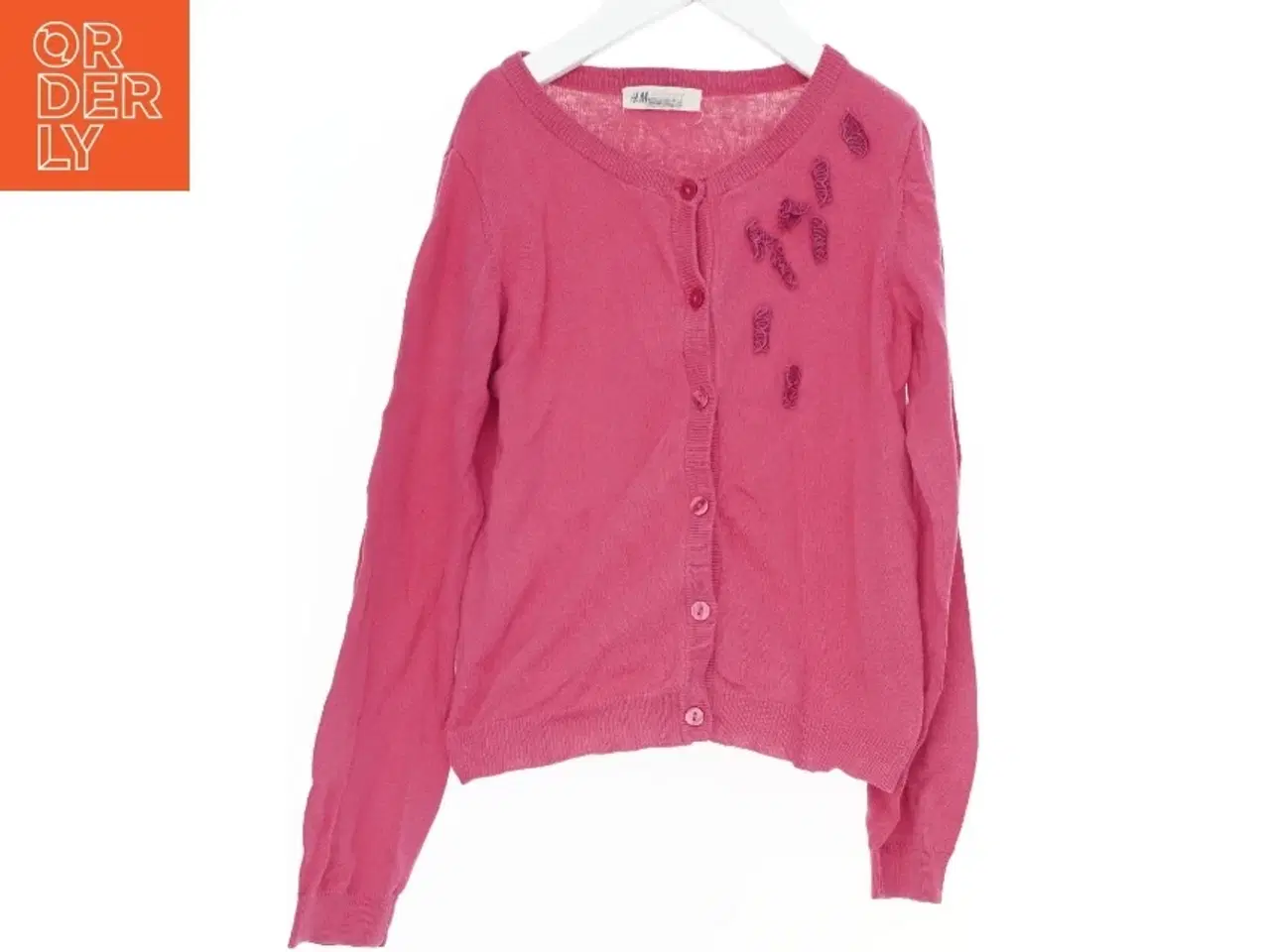 Billede 1 - Lyserød cardigan fra H&M fra H&M (str. 122)