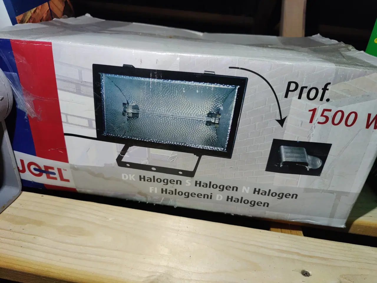Billede 1 - JO-EL 1500w halogen projektør