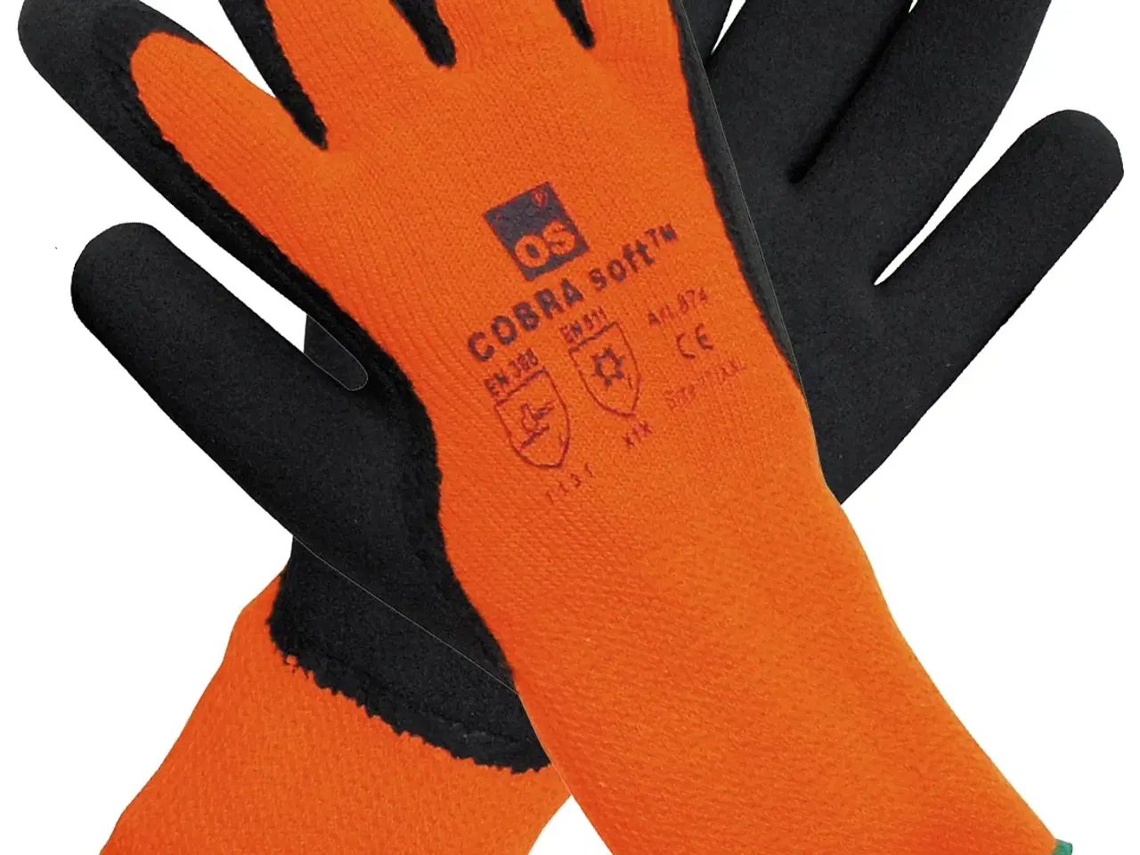 Billede 1 - Cobra Soft Hi-viz arbejdshandske orange 874-10