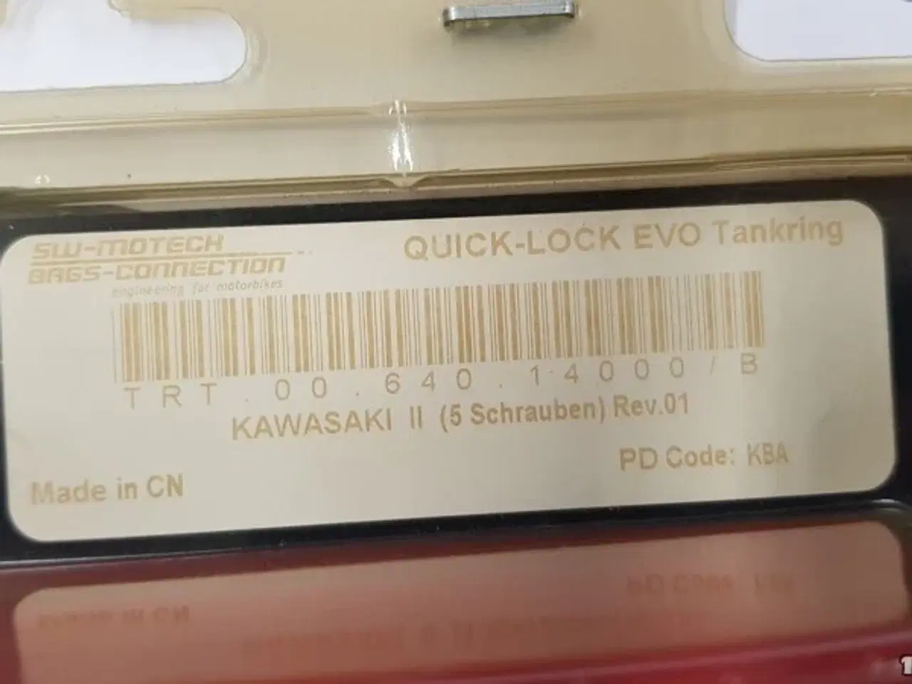 Billede 3 - SW Motech Quick-lock Evo - tankring